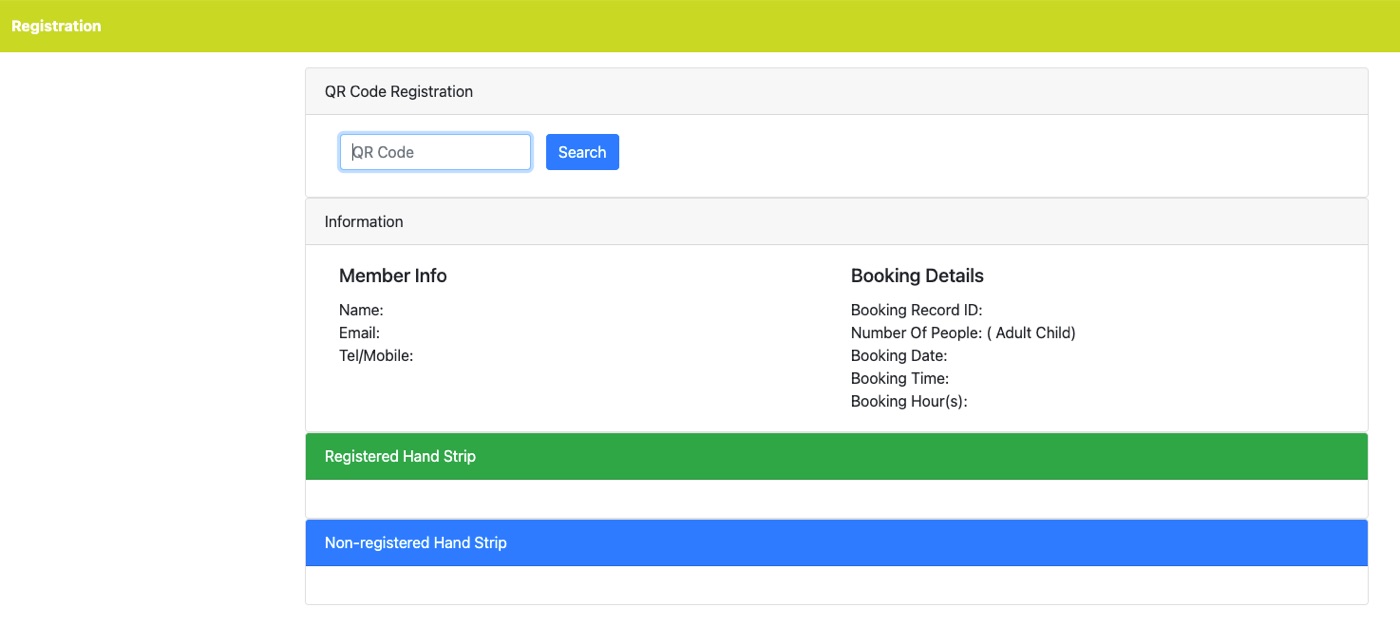 The Big Things Booking and RFID Operation System